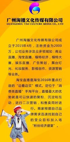 当双十一引擎碰撞直播新浪潮 天猫淘宝携手广州淘播主播背后的影视经纪代理服务